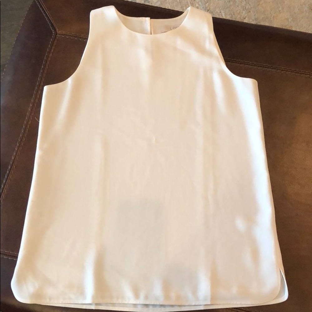 Cream Loft Blouse Tank Top